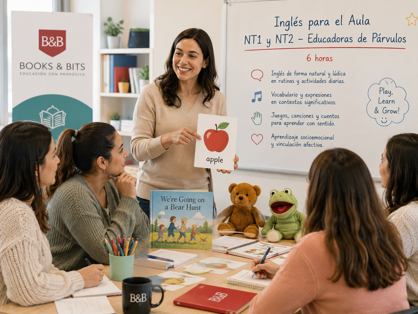 Inglés para el Aula NT1 y NT2 – Educadoras de Párvulos - 6 horas